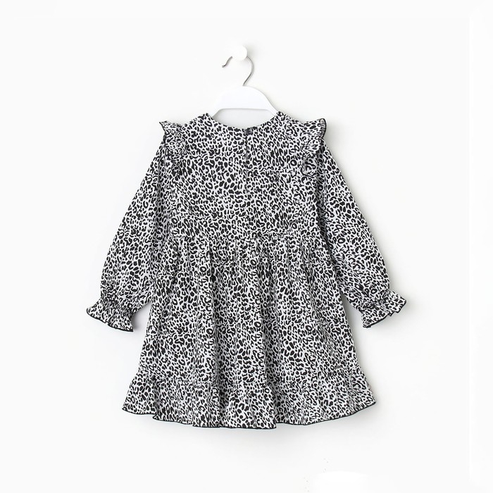 Платье детское KAFTAN "Леопард", размер 30 (98-104 см)
