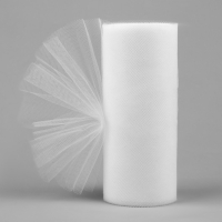 Фатин, 15 см, 11 ± 1 г/кв.м, 23 ± 1 м, цвет белый №1 Фатин, 15 см, 11 ± 1 г/кв.м, 23 ± 1 м, цвет белый №1