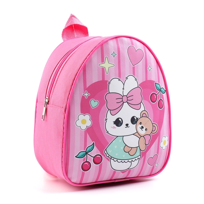 Детский рюкзак с блокнотом &laquo;Зайка&raquo;, 23х20,5 см