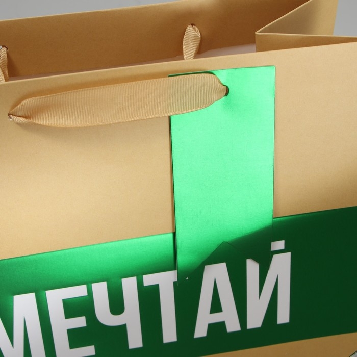 Пакет подарочный, упаковка, &laquo;Мечтай&raquo;, ML 23 х 27 х 11.5 см