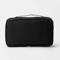 Косметичка, 3 отдела на молниях, цвет чёрный Косметичка, 3 отдела на молниях, цвет чёрный