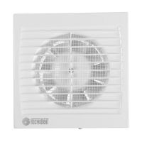 Вентилятор вытяжной "КосмоВент" В100-ок, d=100 мм, 10 Вт, 105 м&sup3;/ч, без выключ, обр. клапан