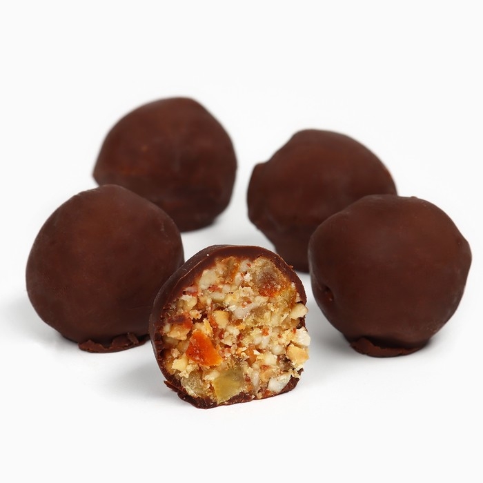 Конфеты грильяж с арахисом, изюмом, цукатами из апельсина и мёдом &laquo;Чудесных дней&raquo;, 135 г