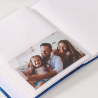 Фотоальбом на 200 фото 10х15 см, пластик. листы "Cosmo sketch" Млечный путь