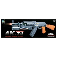 Автомат &laquo;АК-74&raquo;, свет, звук