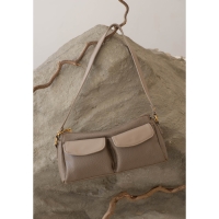 Сумка женская TEXTURA, средний размер, цвет бежево-серый