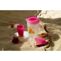 Набор питьевой &laquo;Оазис&raquo;, 5 предметов: кувшин 1,5 л, 4 стакана 200 мл, 17&times;13&times;20 см, цвет МИКС