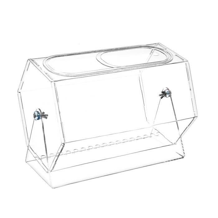 Лототрон оргстекло 2 мм, 33&times;23&times;20 см В ЗАЩИТНОЙ ПЛЁНКЕ