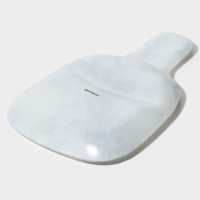 Менажница Доляна &laquo;Марбл белый&raquo;, 2 секции, 27&times;18&times;2 см, цвет серый