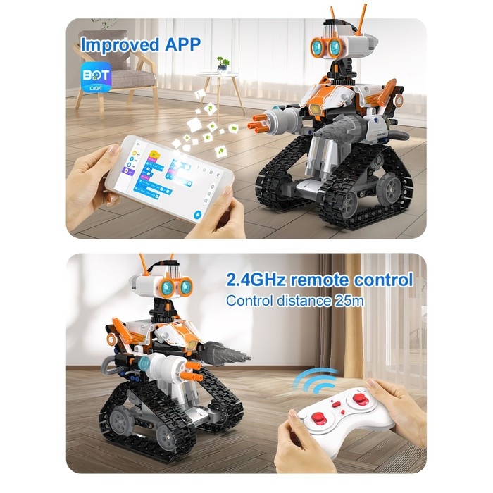 Конструктор радиоуправляемый &laquo;Робот&raquo;, 462 детали