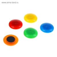 Набор магнитов для доски, 12 шт., d-3 см, на блистере Набор магнитов для доски, 12 шт., d-3 см, на блистере