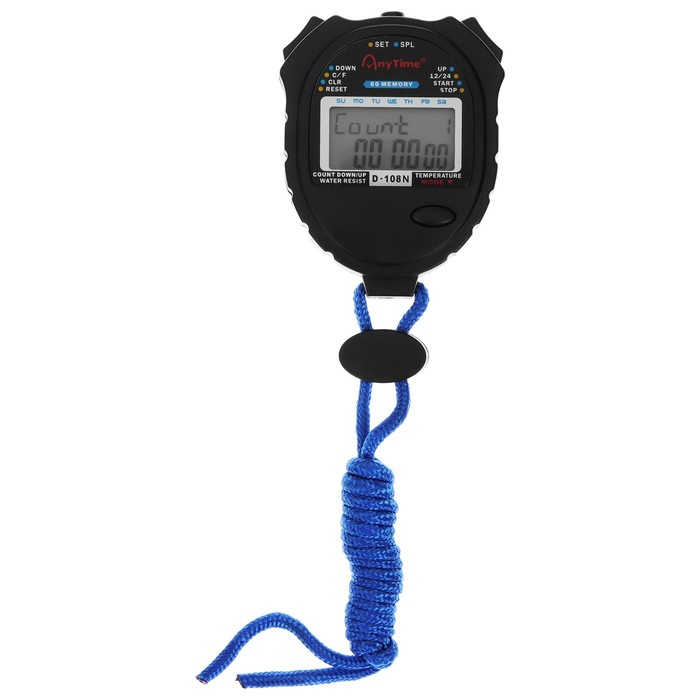 Секундомер, 10 отсечек Секундомер, 10 отсечек