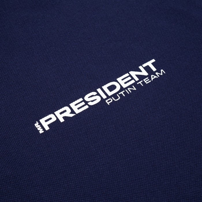 Поло с длинным рукавом President, размер XS, цвет синий Поло с длинным рукавом President, размер XS, цвет синий