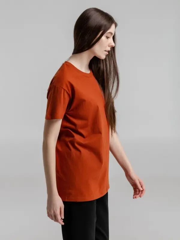 Футболка Imperial 190, коричневая (терракотовая), размер S