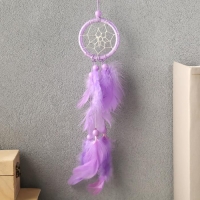 Ловец снов "Плетёный цветок" МИКС d=5 см 24 см Ловец снов "Плетёный цветок" МИКС d=5 см 24 см