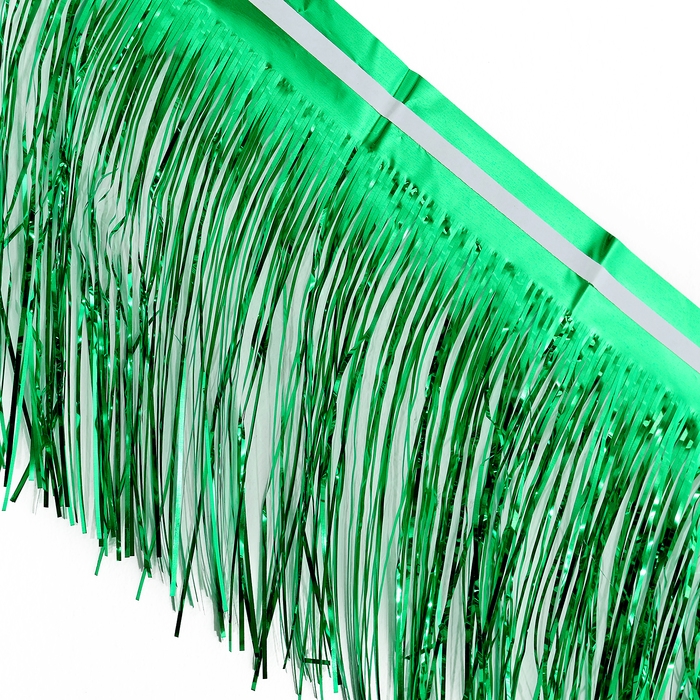 Гирлянда &laquo;Дождик&raquo; с липкой лентой, 2 метра, цвет зелёный