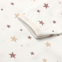 Боди детское с длинным рукавом, цвет белый/звезды, рост 68