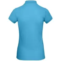 Рубашка поло женская Inspire бирюзовая, размер XL