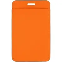 Чехол для пропуска Shall Simple, оранжевый Чехол для пропуска Shall Simple, оранжевый