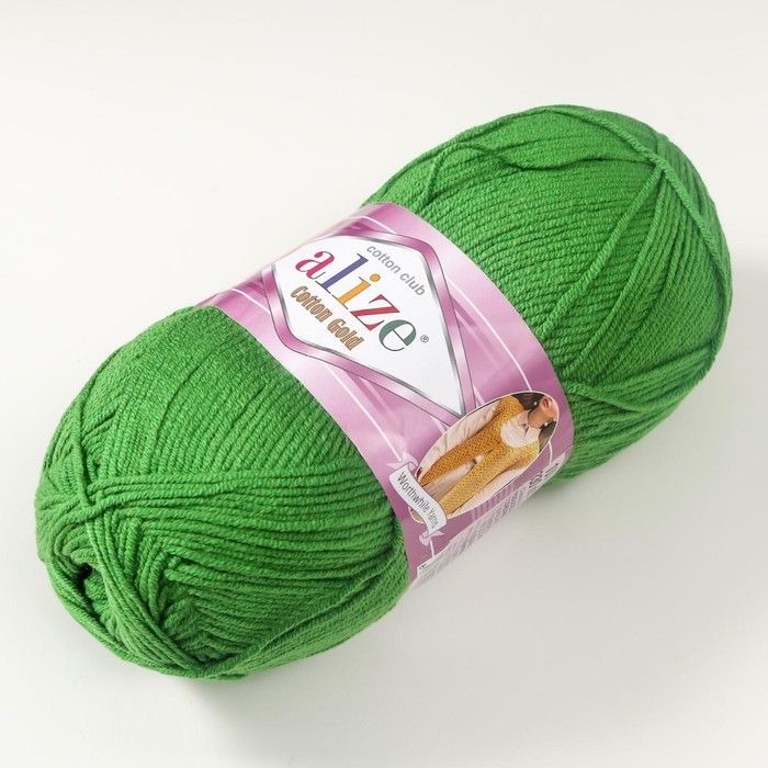 Пряжа Пряжа "Cotton Gold" 55% хлопок, 45% акрил, 330м/100гр (126)