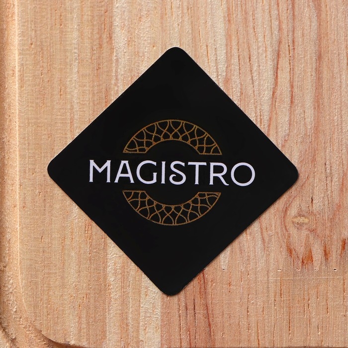 Доска для подачи Magistro &laquo;Дубрава&raquo;, 34&times;14&times;1,5 см, дуб