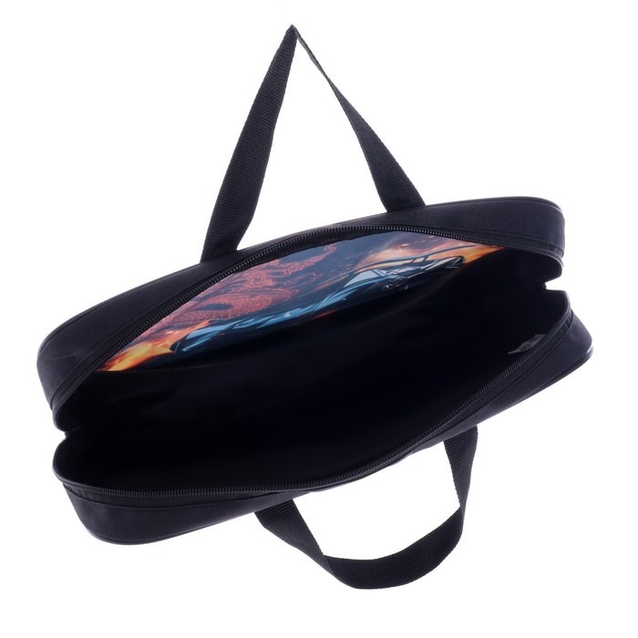 Папка с ручками текстильная А4, 350 х 270 х 70 мм, Calligrata Папка с ручками текстильная А4, 350 х 270 х 70 мм, Calligrata "Тачка корея"