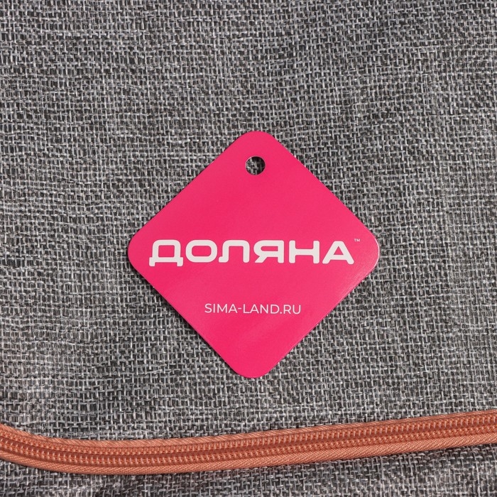 Кофр для хранения вещей Доляна &laquo;Моне&raquo;, 39&times;29&times;20 см, цвет серый