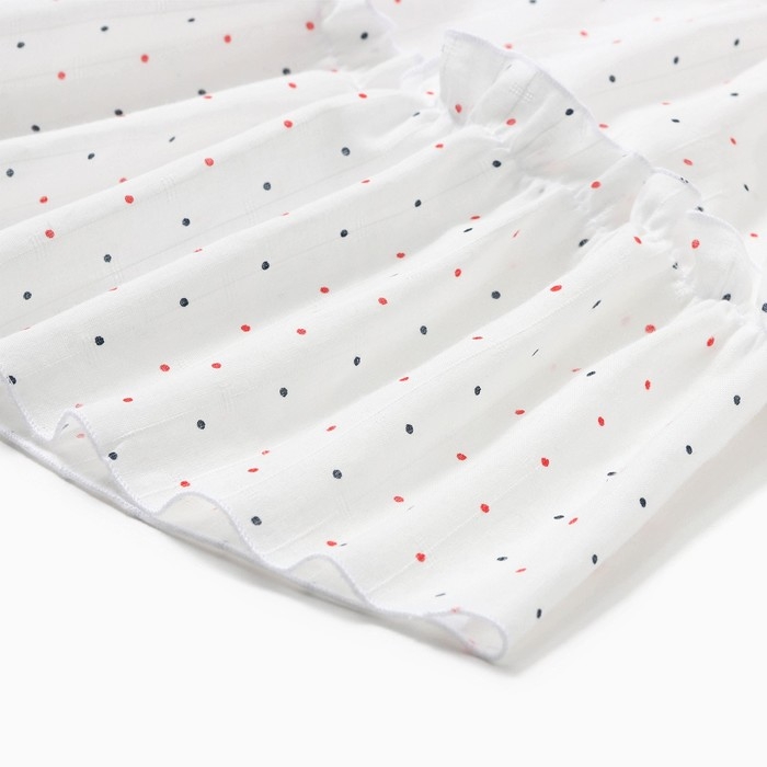 Платье для девочки MINAKU, цвет белый, рост 110 см