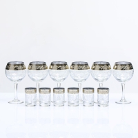 Мини-бар Вдохновение" барная стойка, 6 фужеров/стопок Мини-бар Вдохновение" барная стойка, 6 фужеров/стопок