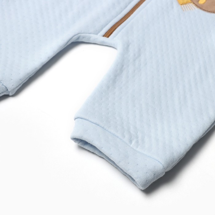 Комбинезон для мальчика, цвет голубой, рост 74 см