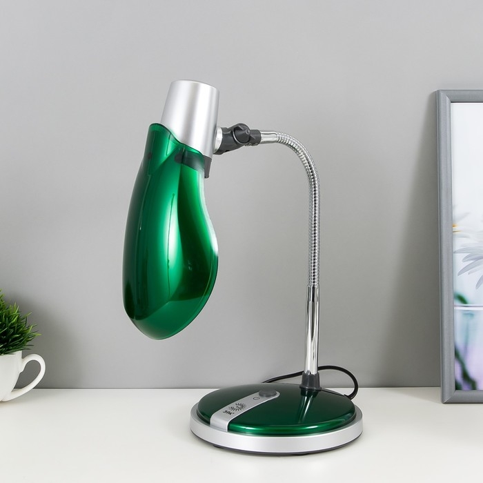 Настольная лампа NE-301-E27-15W-GR, E27 15Вт, цвет зеленый