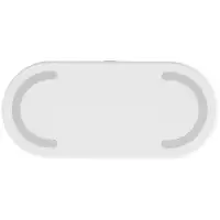 Станция беспроводной зарядки с подсветкой Laconic, белая