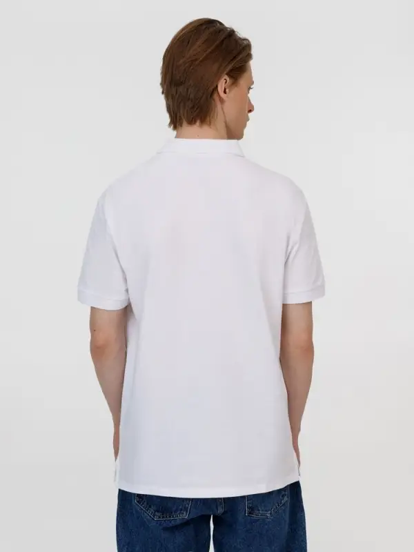 Рубашка поло унисекс Pacific, белая, размер XL