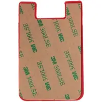 Чехол для карты на телефон Shelley, красный Чехол для карты на телефон Shelley, красный