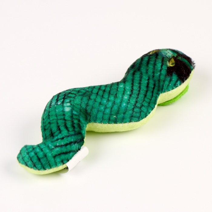 Магнит новогодний мягкий «Змея», зеленая Магнит новогодний мягкий «Змея», зеленая