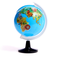 Развивающий набор &laquo;Глобус - изучаем животный мир&raquo;