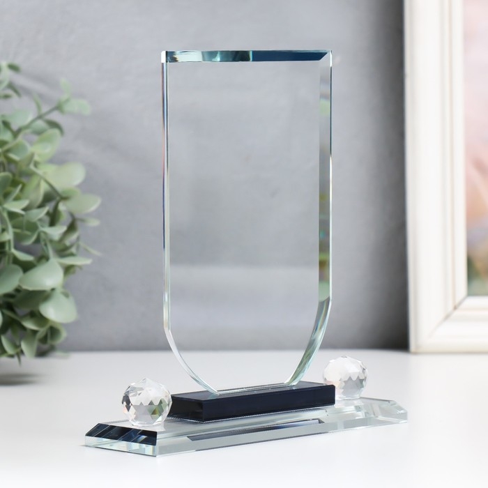 Сувенир стекло Сувенир стекло "Стела наградная" 17х12х4 см