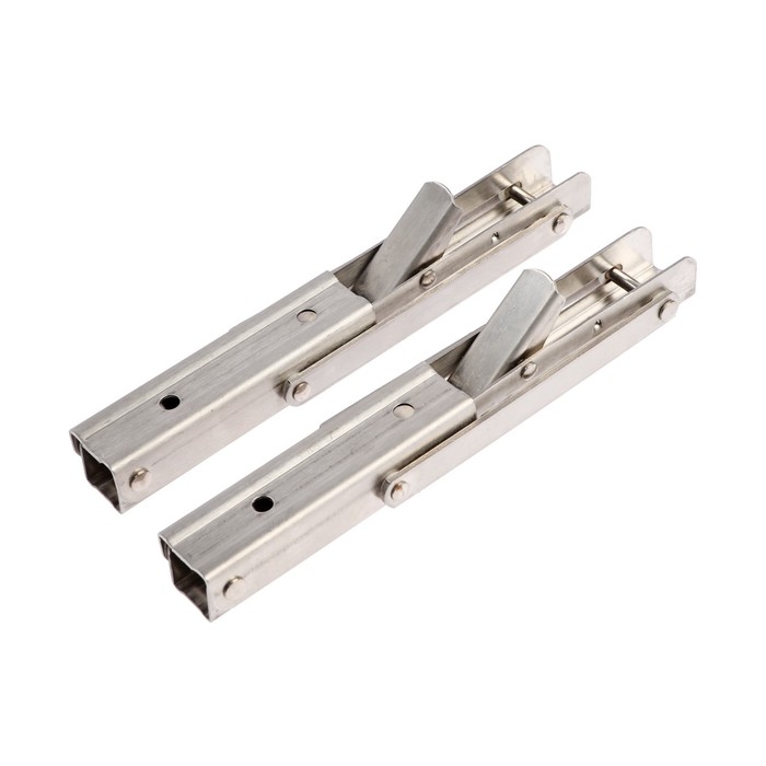 Кронштейн складной для столов и полок ТУНДРА, 2 шт., длина 200 мм, нержавеющая сталь Кронштейн складной для столов и полок ТУНДРА, 2 шт., длина 200 мм, нержавеющая сталь