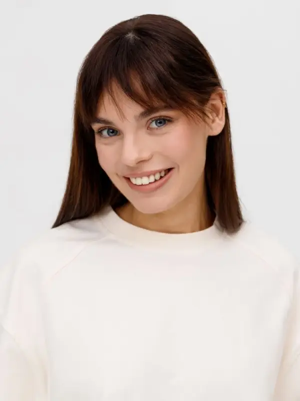 Футболка оверсайз унисекс Sideline, молочно-белая, размер XS/S