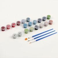 Картина по номерам на холсте с подрамником &laquo;Зеленоглазая девушка&raquo;, 30 х 40 см