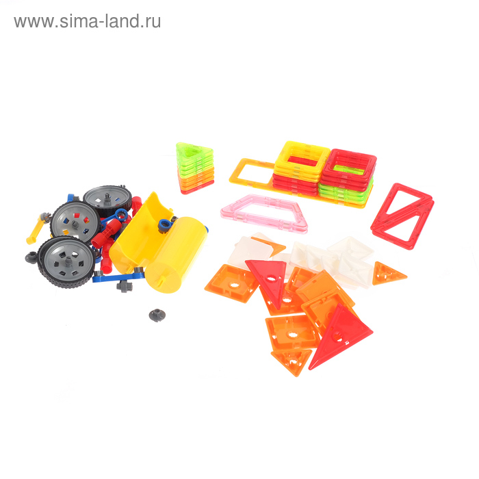 Конструктор магнитный &laquo;Магический магнит&raquo;, 76 деталей