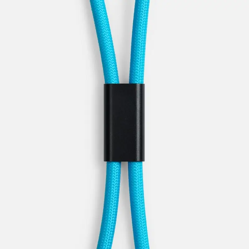 Кабель-ланьярд energyFlex Power Delivery 60 Вт, синий