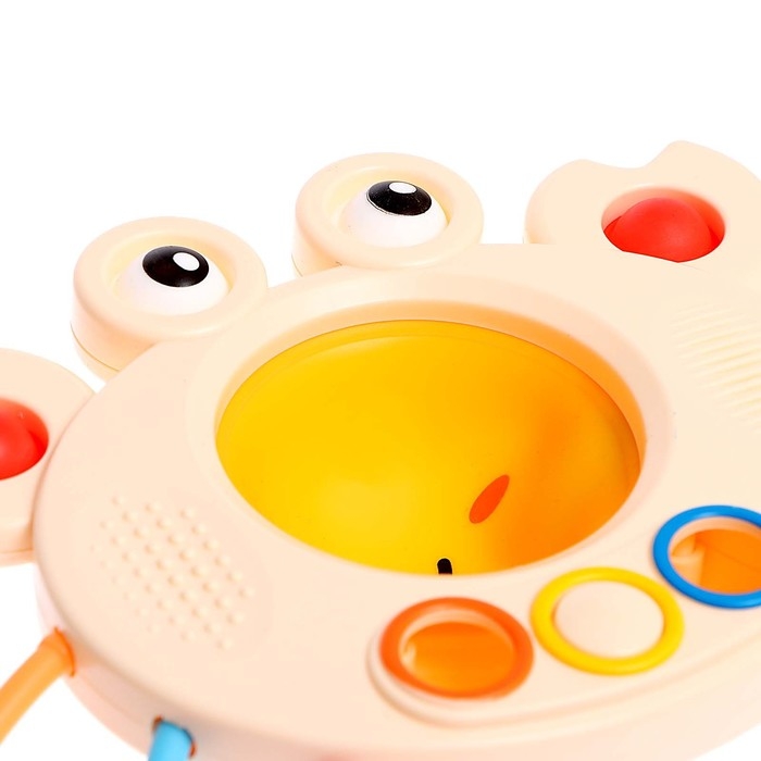 Развивающая игрушка &laquo;Ловкий крабик&raquo;, с тактильными резиночками