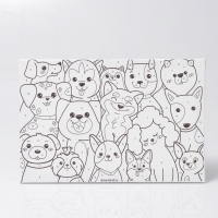 Картина по номерам для детей «Щенки-друзья», 20 х 30 см Картина по номерам для детей «Щенки-друзья», 20 х 30 см