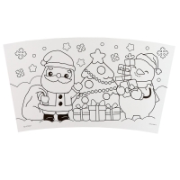 Термостакан-раскраска «С Новым годом!», 250 мл, с мелками, цвет красный Термостакан-раскраска «С Новым годом!», 250 мл, с мелками, цвет красный