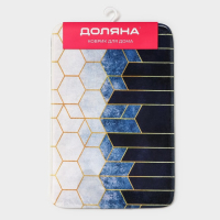 Коврик для ванной и туалета Доляна &laquo;Космос&raquo;, 40&times;60 см