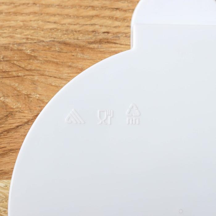 Просеиватель для муки Альтернатива, 630 мл, 22&times;12 см, цвет белый