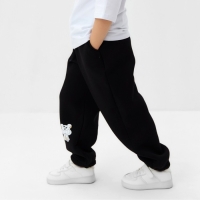 Брюки детские MINAKU: CRUSH, цвет чёрный, рост 116 см Брюки детские MINAKU: CRUSH, цвет чёрный, рост 116 см