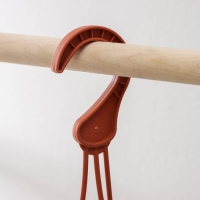 Кашпо для цветов подвесное &laquo;Алиция&raquo;, 4,3 л, с поддоном, цвет терракотовый