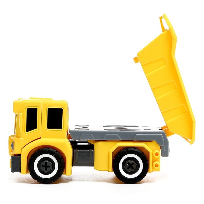 Конструктор винтовой &laquo;Самосвал&raquo;, 2 в 1 робот-машина